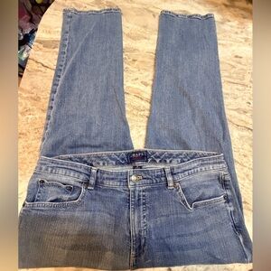 Chaps Denim Jeans Women’s 14 Medium Wash Stretch Comfort Waistband